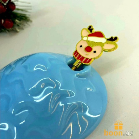 Керамическая кружка "Home" с ложкой 400 мл